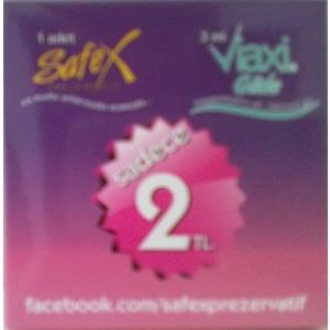 Safex Prezervatif+Viaxi Glide Kayganlaştırmaya Yardımcı